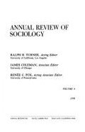 Annual Review of Sociology