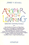 Another Sort of Learning
