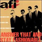 Answer That & Stay Fashionable
