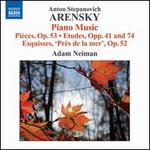Anton Arensky: Piano Music
