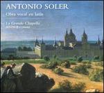 Antonio Soler: Obra vocal en latin
