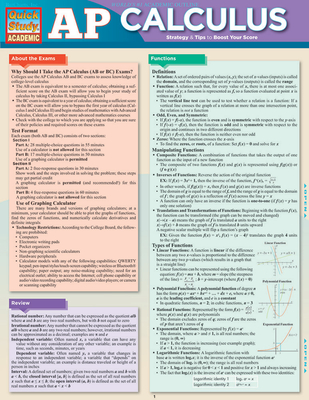 AP Calculus - Barcharts Inc