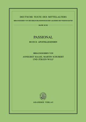 Apostellegenden - Haase, Annegret (Editor), and Schubert, Martin (Editor), and Wolf, J?rgen (Editor)