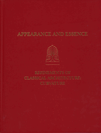 Appearance and Essence: Refinements of Classical Architecture: Curvature