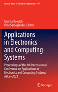 Applications in Electronics and Computing Systems: Proceedings of the 4th International Conference on Applications in Electronics and Computing Systems Aecs-2022