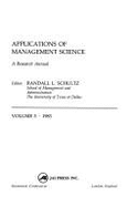 Applications of Management Science