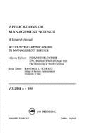 Applications of Management Science