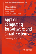 Applied Computing for Software and Smart Systems: Proceedings of ACSS 2022