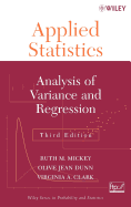 Applied Statistics: Analysis of Variance and Regression