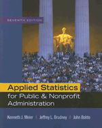 Applied Statistics for Public and Nonprofit Administration