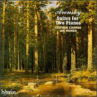 Arensky: Suites for Two Pianos - Stephen Coombs (piano)