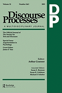 Argumentation in Psychology: A Special Double Issue of Discourse Processes