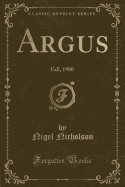 Argus: Fall, 1980 (Classic Reprint)
