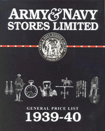 Army & Navy Stores Limited: General Price List, 1939-40
