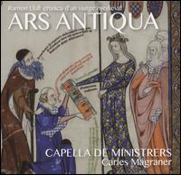 Ars Antiqua - Capella de Ministrers; Isabel Juaneda; Isabel Juaneda (vocals); Jos� Luis Pastor (lauto); Manuel Vilas (arpa);...