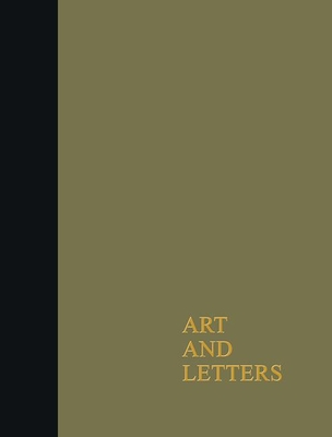Art & Letters July-Winter 1918: 2 Volumes - Rutter, F