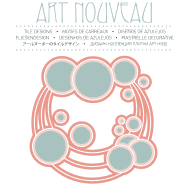 Art Nouveau Tile Designs