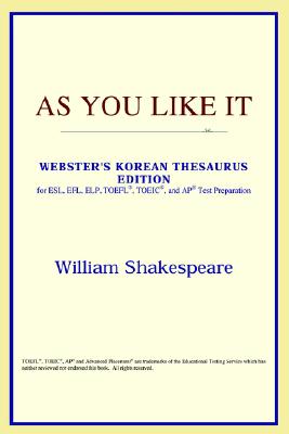 As You Like It (Webster's Korean Thesaurus Edition) - Icon Reference