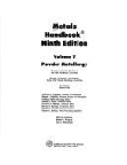 ASM Handbook Volume 7: Powder Metallurgy - Klar, Erhard, and ASM