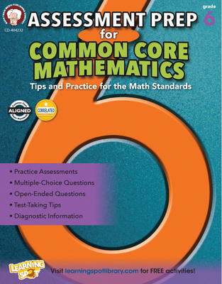 Assessment Prep for Common Core Mathematics, Grade 6 - Mace, Karise