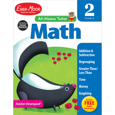 At Home Tutor Math, Grade 2 - Evan-Moor Educational Publishers