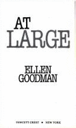 At Large - Goodman, Ellen