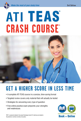 Ati Teas Crash Course(r) Book + Online: Get a Higher Score in Less Time - Allen, John