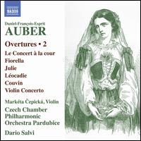 Auber: Overtures, Vol. 2 - Mark�ta Cepick� (violin); Czech Chamber Philharmonic Orchestra; Dario Salvi (conductor)