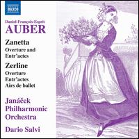 Auber: Overtures, Vol. 5 - Zanetta, Zerline - Jan�cek Philharmonic Orchestra; Dario Salvi (conductor)