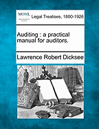 Auditing: A Practical Manual for Auditors