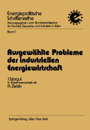Ausgew?hlte Probleme der industriellen Energiewirtschaft