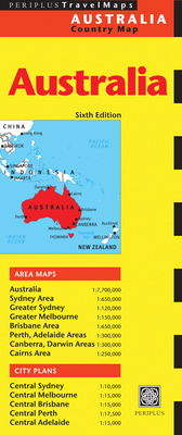 Australia Travel Map - Periplus Editions