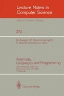 Automata, Languages and Programming - Ausiello, G