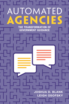 Automated Agencies - Blank, Joshua D, and Osofsky, Leigh