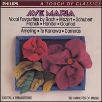 Ave Maria - Dalton Baldwin (piano); Elly Ameling (soprano); Frank Patterson (tenor); Hermann Prey (baritone); John Constable (organ); Jos� Carreras (tenor); Kiri Te Kanawa (soprano); Leonard Hokanson (harpsichord); Marcel Cervera (viola da gamba)