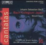 Bach: Cantatas, Vol. 16 - BWV 119 & 194