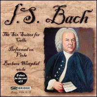 Bach: Cello Suites - Barbara Westphal (viola)
