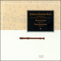 Bach: Flute Sonatas - Fabio Bonizzoni (harpsichord); Michael Form (recorder)