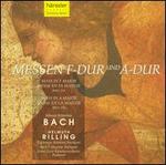 Bach: Messen F-Dur und A-Dur - Christine Sch�fer (soprano); Donna Brown (soprano); Franz Liszt Chamber Orchestra, Budapest (chamber ensemble);...