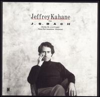 Bach: Partita No. 4; Three-Part Inventions - Jeffrey Kahane (piano)