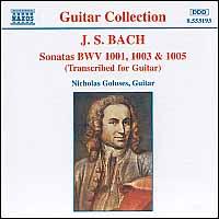 Bach: Sonatas Transcribed for Guitar - Nicholas Goluses (guitar)