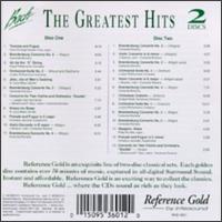 Bach: The Greatest Hits - Camerata Romana; F. Elias (violin); Hans-Christoph Becker-Foss (organ); Joseph Brezina (violin); St. Louis Brass Quintet