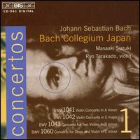 Bach: Violin Concertos, Vol. 1 - Bach Collegium Japan Orchestra; Marcel Ponseele (oboe); Masaaki Suzuki (harpsichord); Natsumi Wakamatsu (violin);...