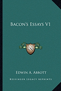 Bacon's Essays V1