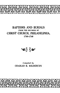 Baptisms and Burials