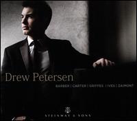 Barber, Carter, Griffes, Ives, Zaimont - Drew Petersen (piano)