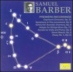 Barber Premiere Recordings
