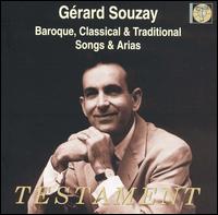 Baroque, Classical & Traditional Arias - G�rard Souzay (baritone); Jacqueline Bonneau (piano); Orchestre de la Soci�t� des Concerts du Conservatoire de Paris;...