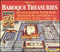 Baroque Treasuries, Vol. 1-5 - Ab Koster (horn); Albert Oesterle (trumpet); Atsuko Matsuyama (oboe); Bela Banfalvi (violin); Budapest Strings;...