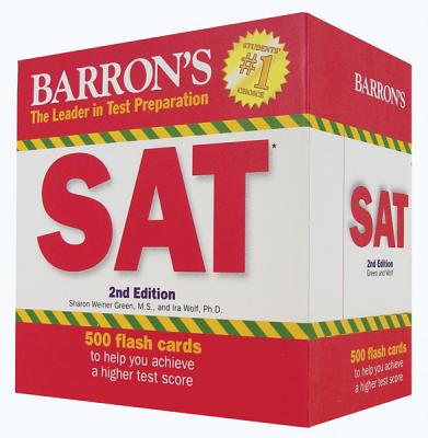 Barron's Sat Flash Cards, 2nd Edition - Wolf Ph.D., Ira K., Weiner Green M.A., Sharon